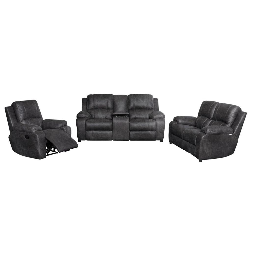 CAL094 Lyla Recliner Lounge Suite (1 Action - 2 2 1) Lyla Recliner Lounge Suite (1 Action) - Image 1