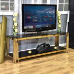 Royal Crest Gold TV Stand - Image 4