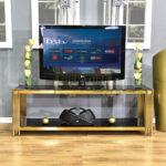 Royal Crest Gold TV Stand - Image 2