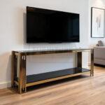 Royal Crest Gold TV Stand
