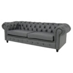 Chesterfield 3 Seater Couch - Image 3