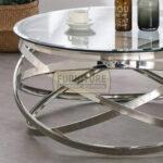 Royal Round Coffee Table 80cm - Image 3