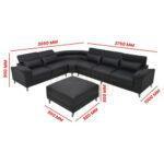 Paris Corner Suite + Ottoman - Image 7
