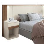 Bourbon Headboard & Pedestals - Image 2