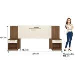 Loanda Headboard & Pedestals - Image 4