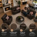 Barber Recliner Lounge Suite - Image 5