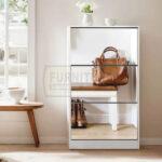 3 Door Shoe Cabinet