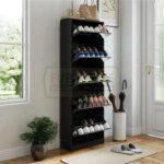 5 Door Mirror Shoe Cabinet - Image 2