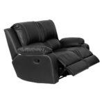 Lyla 2 Seater Recliner - Leather Uppers - Image 2