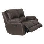 Lyla 2 Seater Recliner - Leather Uppers - Image 3