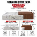 Elena Lux Coffee Table - Image 8