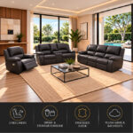 Miloni Recliner Lounge Suite - Image 6